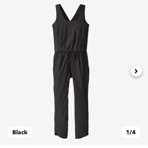 Patagonia Fleetwith Romper Size Small - Black
